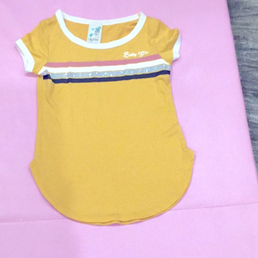 Girls yellow shirt